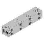 Aluminum FlexMount Manifold - LAD03P044S/PBTB