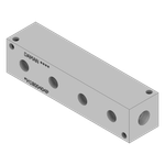 17-4 H1150 Stainless Header Block - SH1800404P