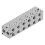 Aluminum FlexMount Manifold - LAD03P062S/CPBR