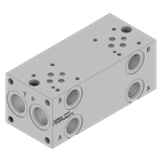 Aluminum FlexMount Manifold - LAD03P024S/CPAL