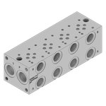 Aluminum FlexMount Manifold - LAD03P042S/PA