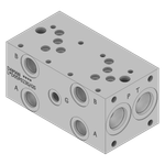 Aluminum FlexMount Manifold - LAD05P023S/GS