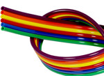 85A PUR 1/4 X 1/8 SIX TUBE MCR, CUT LENGTH - 6ME-025-06-07-05-08-09-12