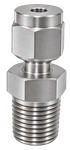 DCT stainless steel compression fitting — representative colored series image; dimensions vary by model.