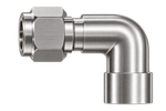 DLW stainless steel compression fitting — representative colored series image; dimensions vary by model.