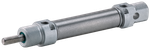 ISO 6432 single-rod cylinder — C25DEA125