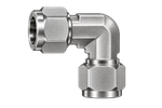 DLA stainless steel compression fitting — representative colored series image; dimensions vary by model.