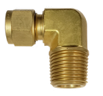 MDLN brass male elbow - representative product photo; dimensions and thread details vary by model.