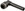 Composite Extended Plug-In Elbow 6mm Tube x 4mm Stud - 55150-6-4