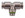 Stainless Steel (FKM Seal) Swivel Branch Tee 6mm Tube x 1/4" Swift-Fit - 60211X-6-1/4