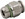 Stainless Steel (FKM Seal) Straight Male 4mm (5/32") Tube x 1/8" BSPP - 60020-4-1/8
