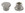 Male Plug M5 BSPP External Hex - 3020-M5