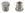 Male External Hex Plug 1/4 BSPT - 3021-1/4
