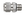 DCQ stainless steel compression fitting — representative colored series image; dimensions vary by model.
