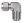 DLN stainless steel compression fitting — representative colored series image; dimensions vary by model.