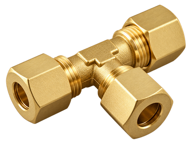 Aignep brass compression fitting