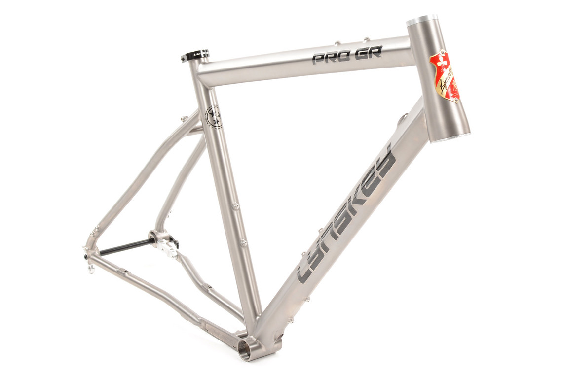 45-degree angle of PRO GR Titanium Bicycle Frame 