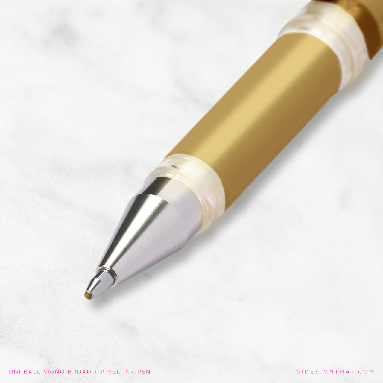 Gold Ink Gel Pen