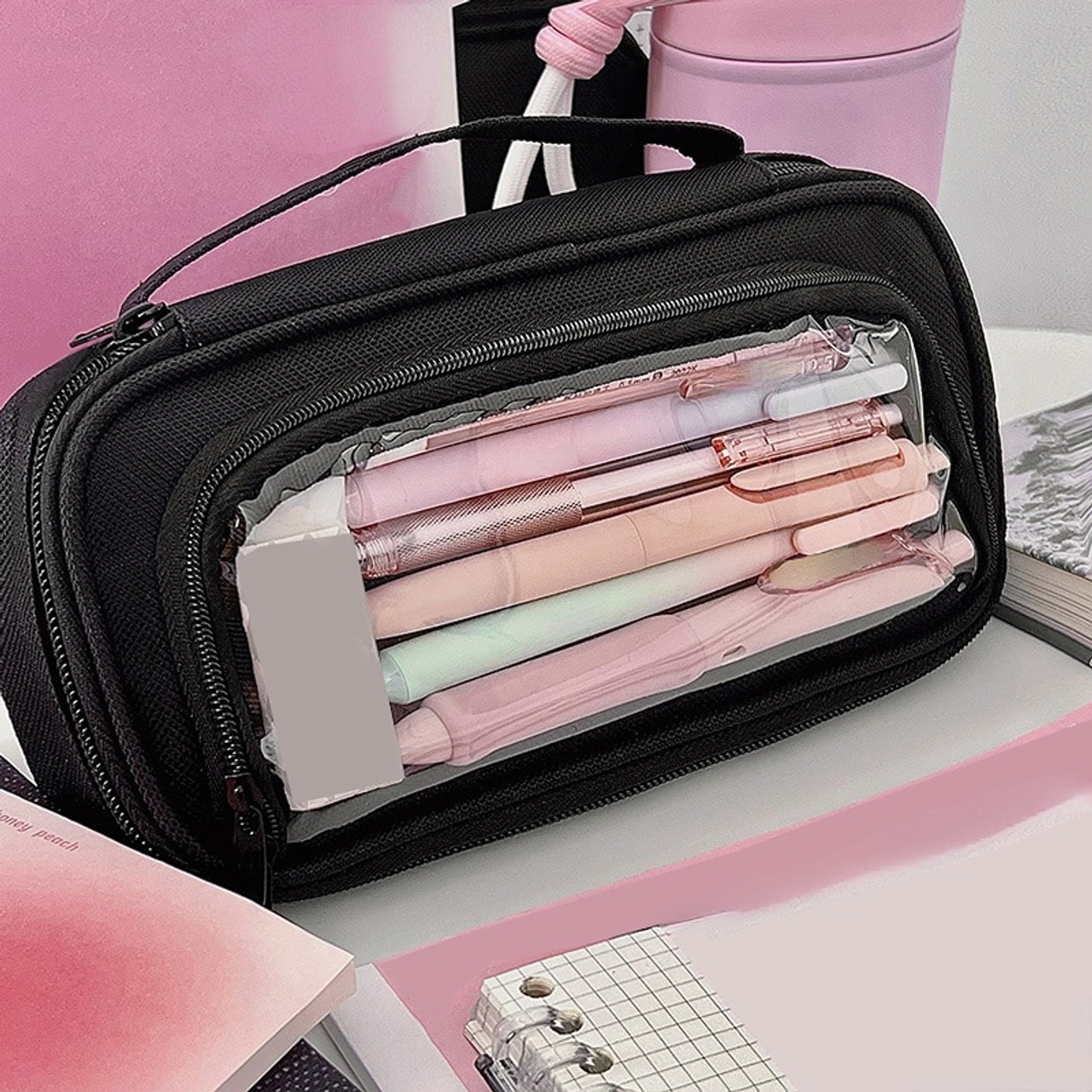 Transparent Pen / Pencil Case