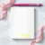 Best friend notepad gift with personalized Holla Swash name printing