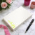 Holla Swash custom notepad set mockup for stationery lovers