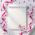 Custom note pad with bold name personalization at the bottom corner