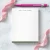 Modern Border personalized notepad with a professional title, full name, sage accent border, and large open writing area.