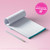Custom notepad with modern double-color border and bold name design—perfect for professionals, teachers, or chic home offices.