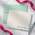 Personalized flat cards for professional correspondence with coordinating envelope