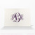 Personalized monogram note cards with a classic folded format for thank-yous, gifts, and personal notes.