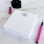 Elegant square monogram notepads—custom script initials on premium stationery