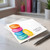 Personalized Macaron folded note cards for baker gifts, foodie gifts, and stationery lovers