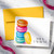 Personalized Macaron folded notecards for thank-you cards, hostess notes, and personal messages