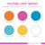 Macaron Flat Notecards