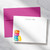Macaron Flat Notecards