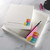 Cheerful macaron square notepad with custom name, colorful artwork, and gift-ready stationery style