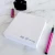 Personalized square notepad ready for everyday desk notes