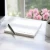 Simple Calligraphy square notepad showing the name-at-the-bottom layout