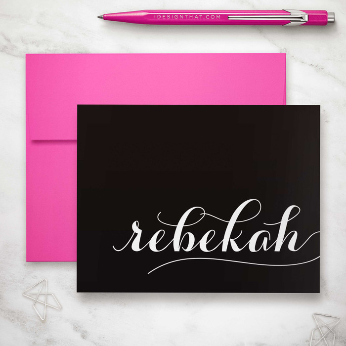 Personalized notecards make a perfect gift for yourself or a friend.