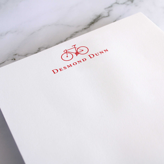 Bicycle Square Notepad – Custom Cyclist Gift | iDesignThat