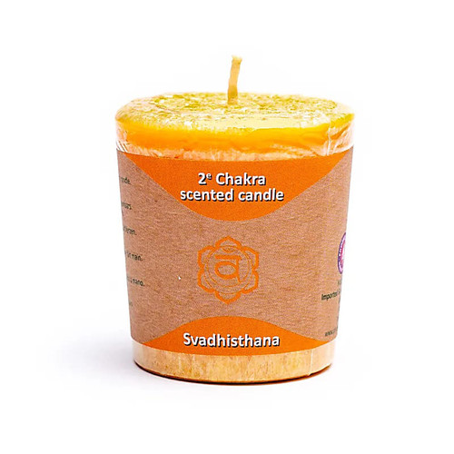 Sacral (Orange) - Chakra Candle