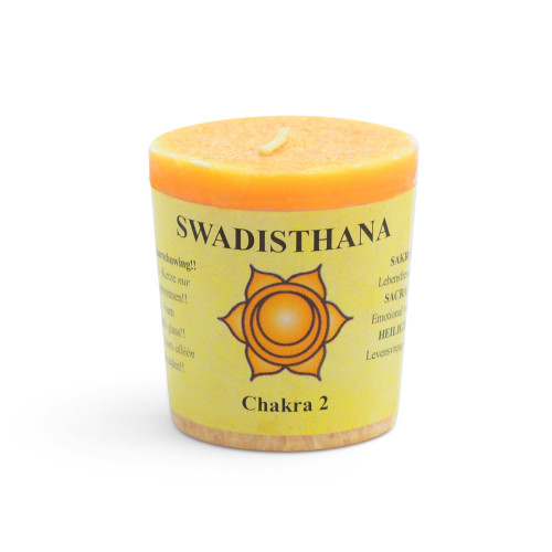 Sacral (Orange) - Chakra Candle