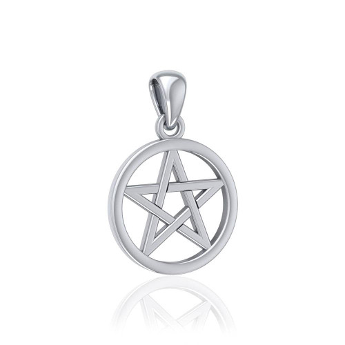 ENDORA. Silver Pentagram Necklace – REGALROSE