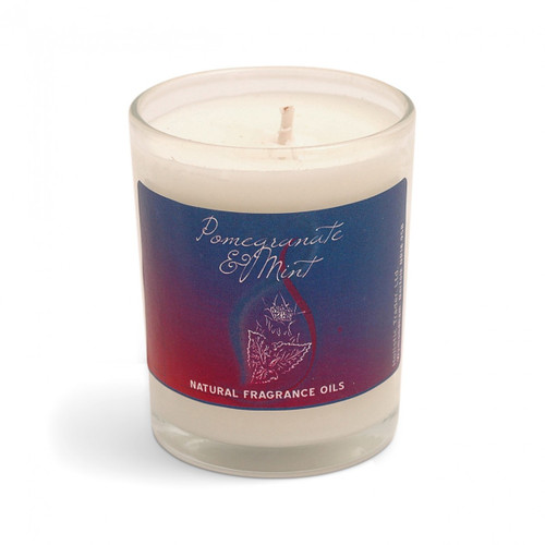 Votive Fragranced Candle - Pomegranate and Mint