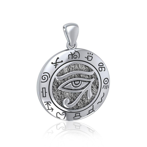 Eye of Horus Pendant (Sterling Silver)