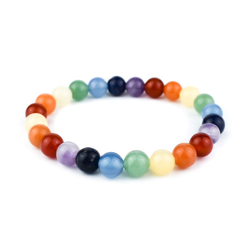 Chakra Lava Bracelet: Coastal Classic Creations