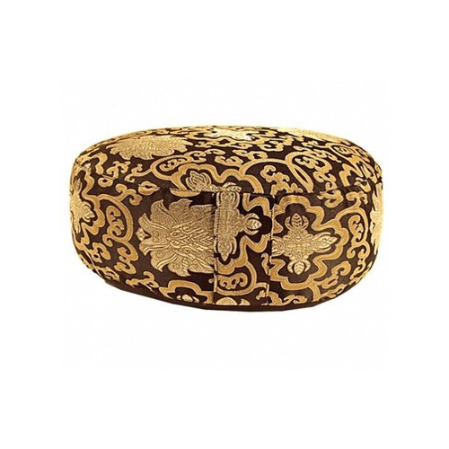 Black / Golden Lotus Meditation Cushion