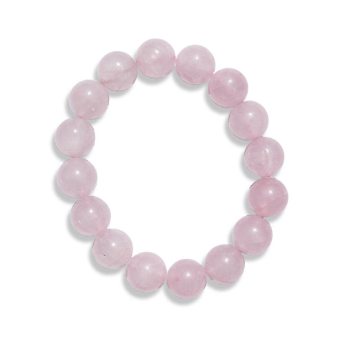 Rose Quartz Power Bracelet (12mm)