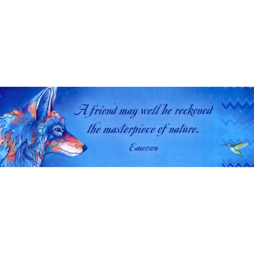 Wolf Bookmark by Micqaela Jones