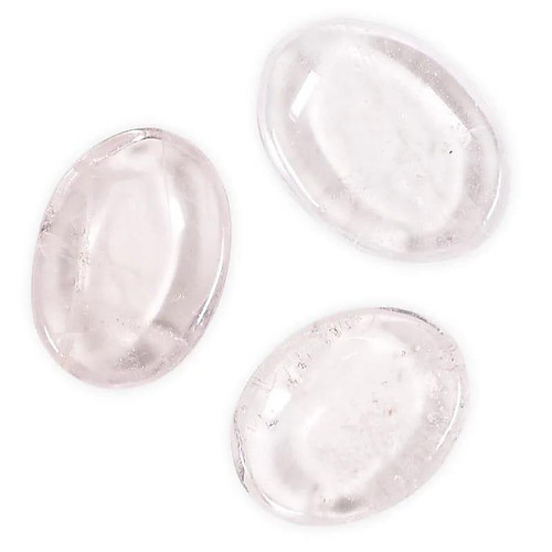 Clear Quartz Worry Stone